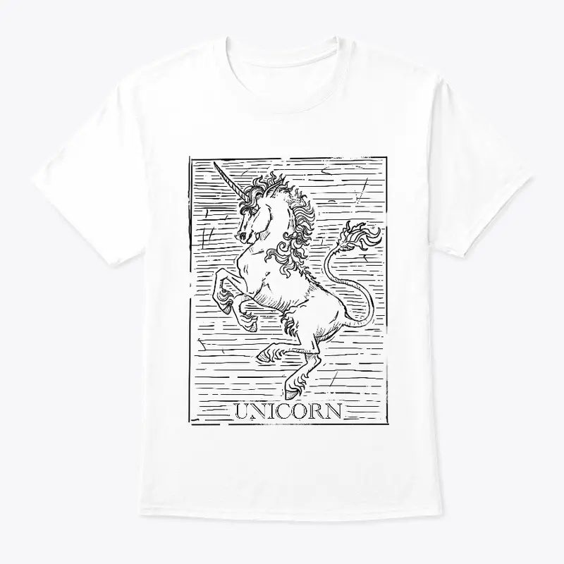 Unicorn on White